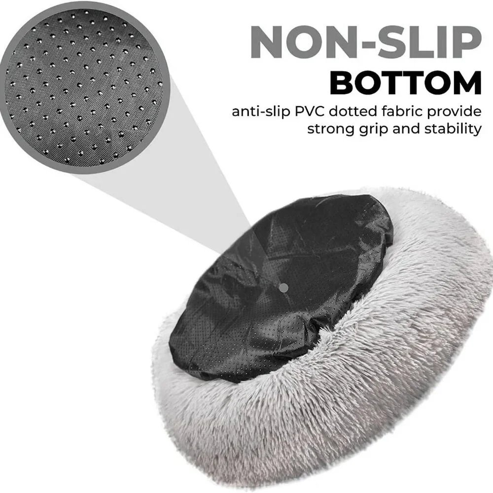 Whiskers & Friends Cat Bed, Cat Beds for Indoor Cats Washable
